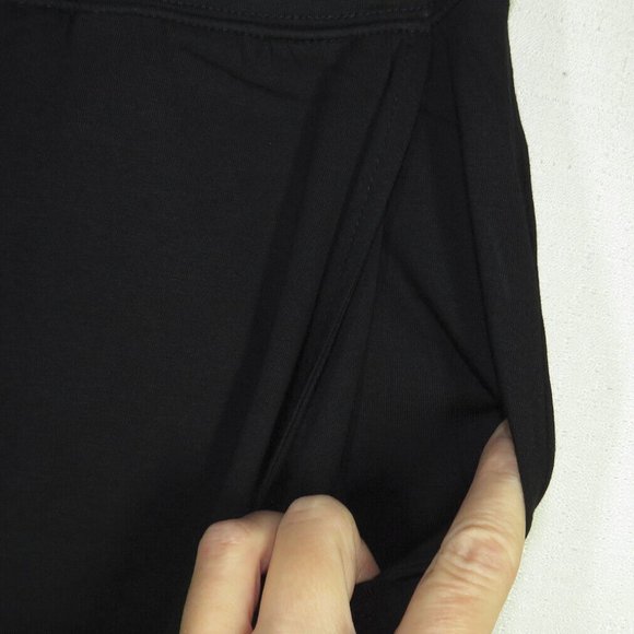 Catherines Suprema Collection Soft Stretchy Black Pocket Skort Plus Size 4X - Picture 6 of 7